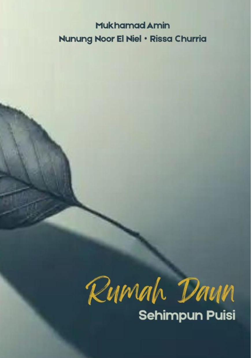 Cover Kumpulan Puisi : Rumah Daun